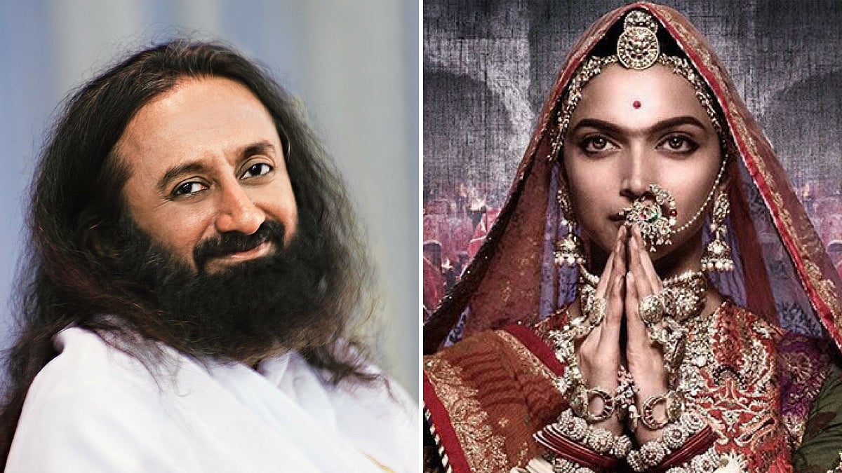 Sri Sri Ravi Shankar praises <i>Padmaavat </i>after watching it at a special screening.&nbsp;