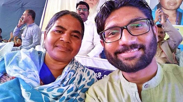 Jignesh, who was in Hyderabad on Wednesday, met both Radhika Vemula and Raja Vemula.