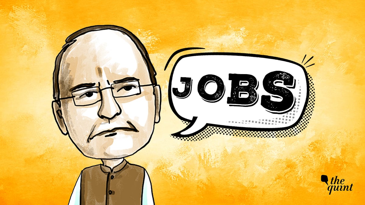 During his Budget speech, Finance Minister Arun Jaitley told Parliament that 70 lakh new jobs will be created this year. The claim stands hotly contested by data analysts and the opposition.&nbsp;