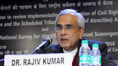 NITI Aayog Vice Chairman Rajiv Kumar.