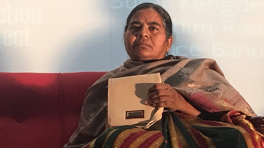 Radhika Vemula, mother of deceased research scholar Rohith Vemula who killed himself in 2016. 