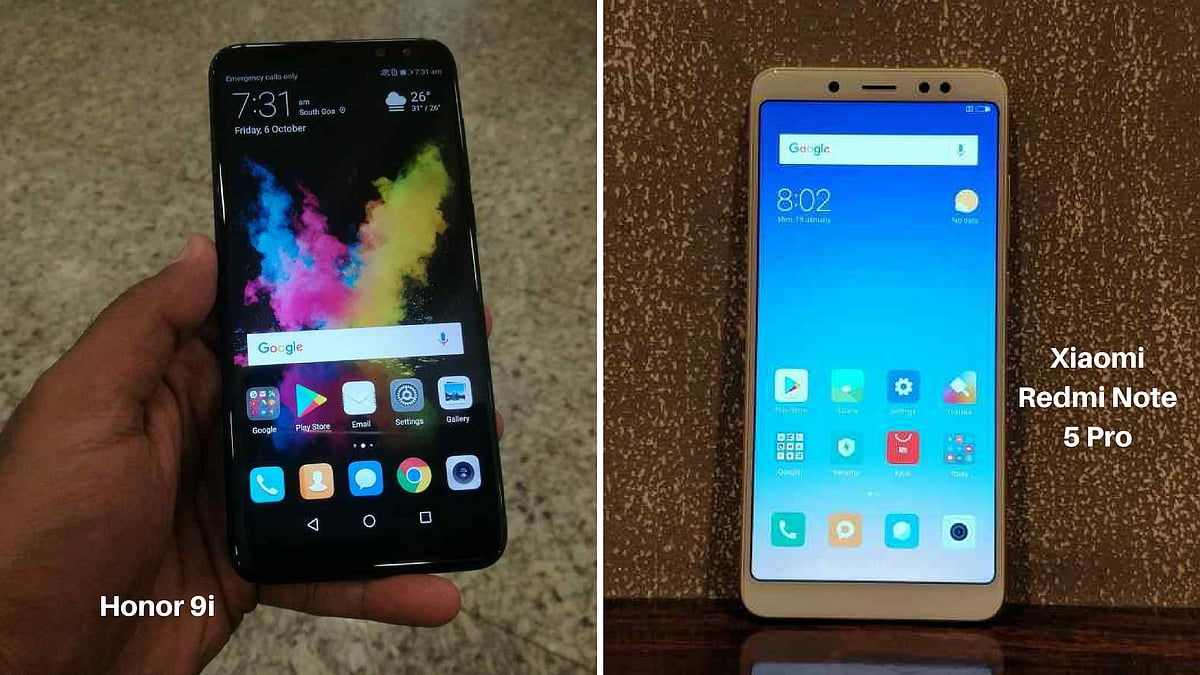 Honor 9i or the Redmi Note 5 Pro from Xiaomi?&nbsp;