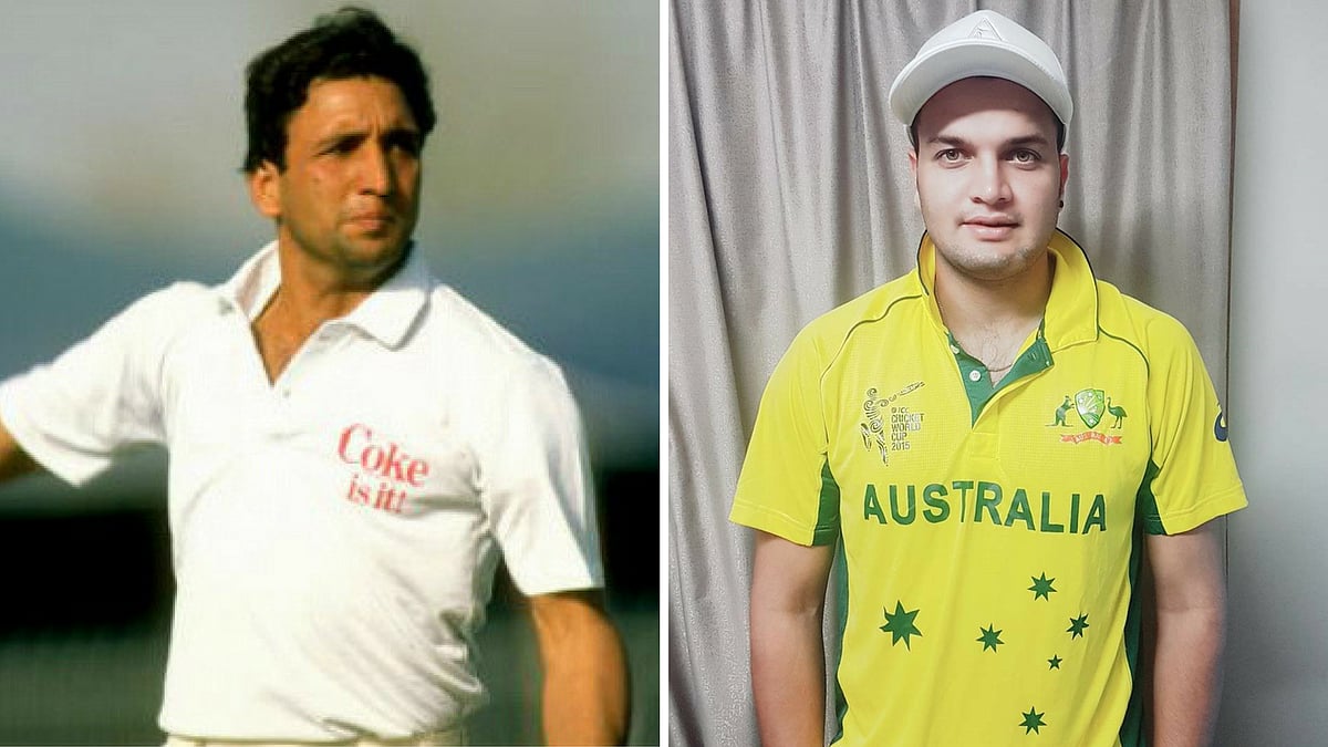 File pictures of Abdul Qadir (left) and Usman Qadir.