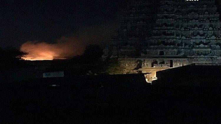 The fire broke out in Madurai’s Meenakshi Amman Temple on 3 February