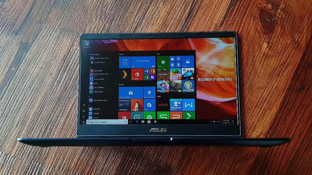 Asus UX430 Windows 10 laptop. 