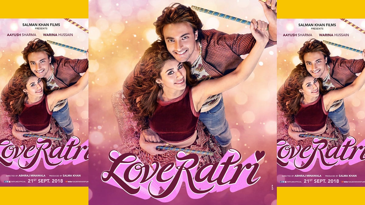 Warina Hussain and Aayush Sharma in <i>Love Ratri</i>.&nbsp;