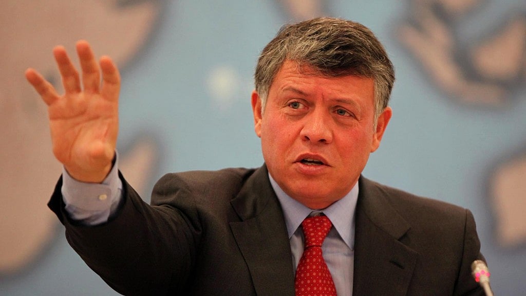 Jordan’s&nbsp; King Abdullah.