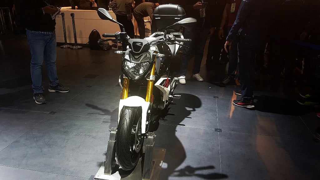 BMW G310 R has been made with TVS in India. 