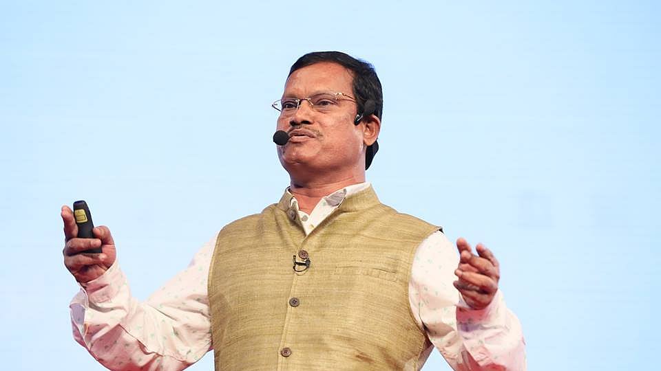 Arunachalam Muruganantham has been talking tirelessly about his work around the world.&nbsp;