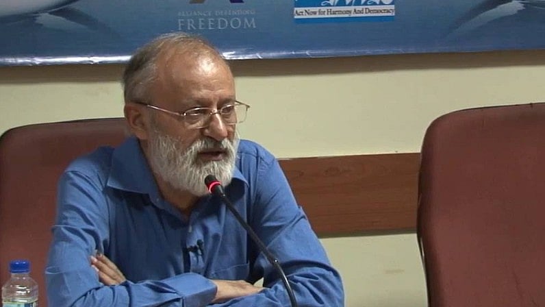 File image of poet and filmmaker Gauhar Raza.