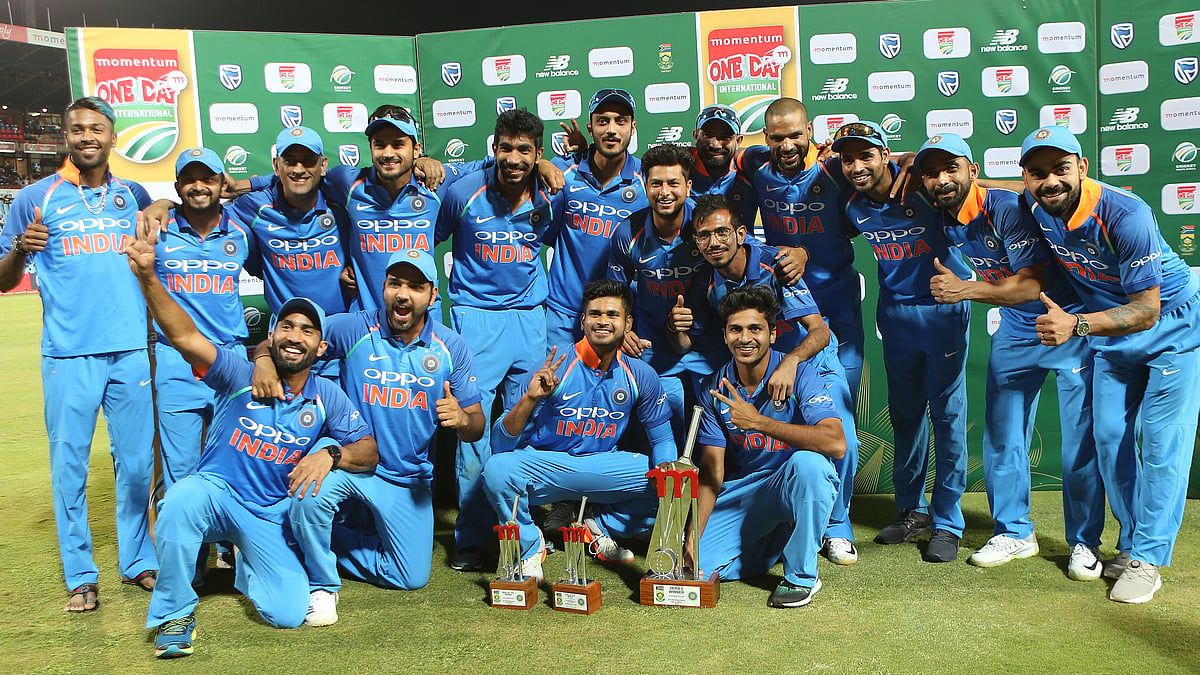 India won the six-match ODI series against South Africa 5-1. 