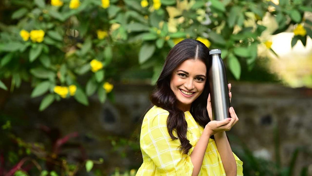 After breaking up with plastic, UNEP Goodwill Ambassador Dia Mirza hugs her new love!