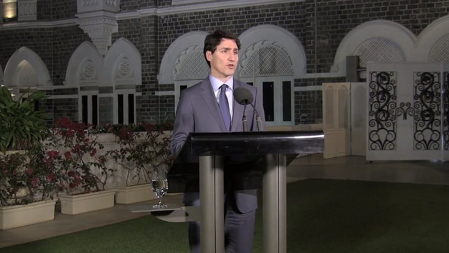 Canadian Prime Minister Justin Trudeau. 