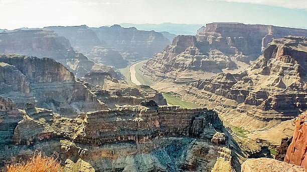 Three tourists were killed as a helicopter crashed in the Grand Canyon on Saturday.
