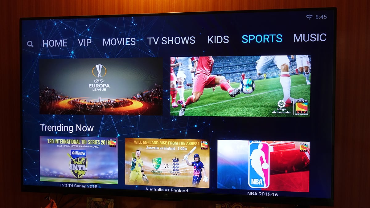 Mi TV 4 supports 4K but doesn’t offer content in this resolution.&nbsp;
