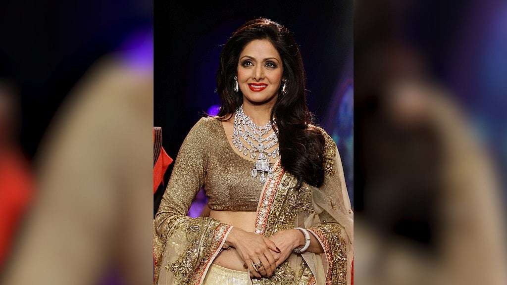 Bollywood superstar Sridevi Kapoor.