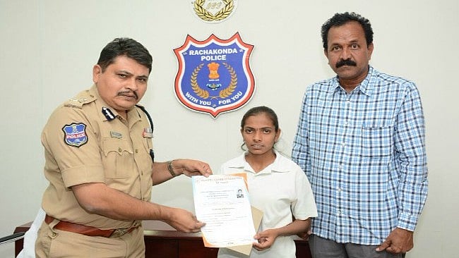 B Anusha, a rescued child bride, has represented her state in cricket in the past.