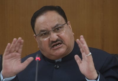 Union Minister for Health and Family Welfare J.P. Nadda. (Photo: IANS)