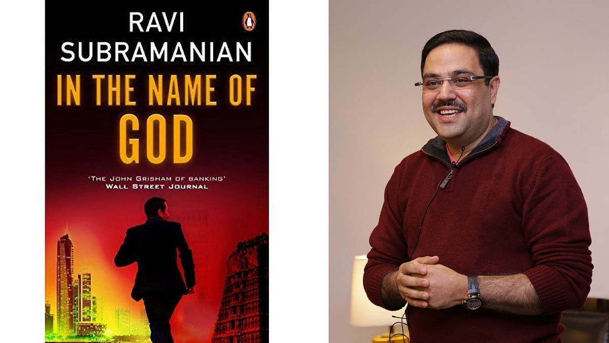 The cover of <i>In the Name of God; </i>Author Ravi Subramanian. 