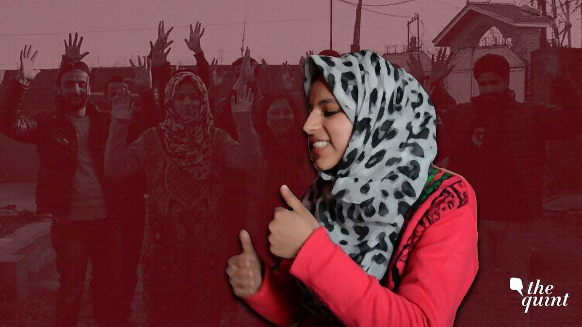 Arwa Imtiyaz is a translator who helps speech and hearing impaired sportspersons of Kashmir.&nbsp;