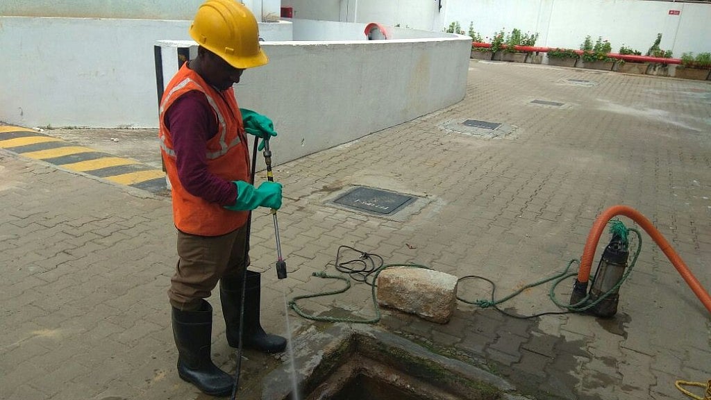 The usage of jetting and suction machines which is considered as an efficient way of cleaning and maintaining STPs. 