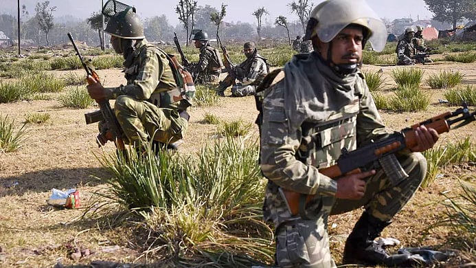 Security forces guarding the Naxal-prone area in Orissa. Image used for representation purposes.