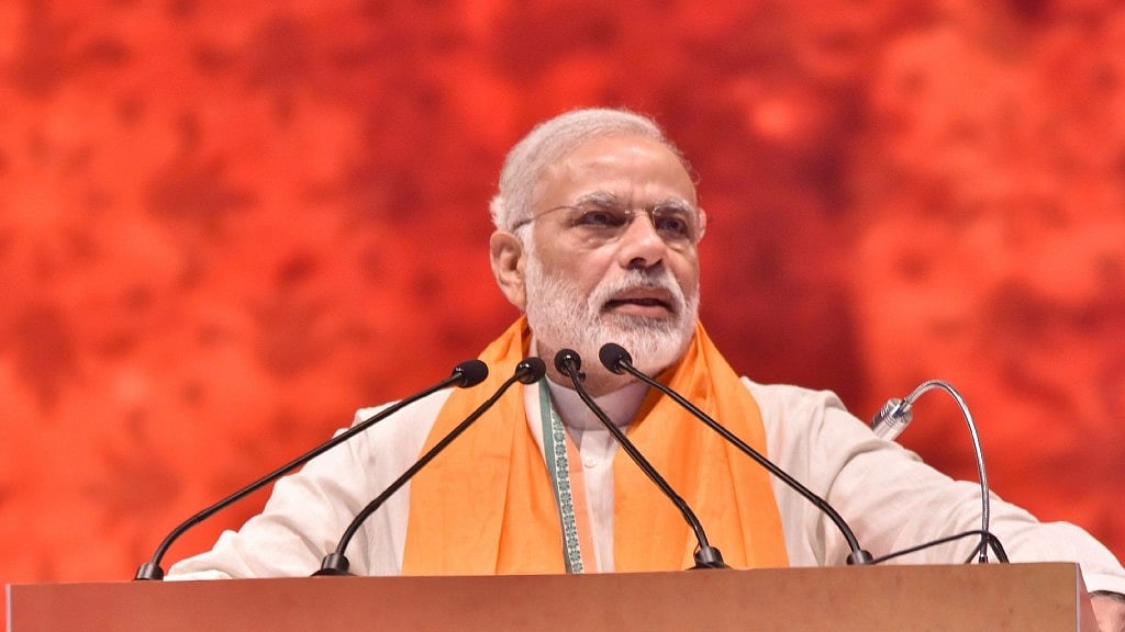 File photo of prime minister Narendra Modi.