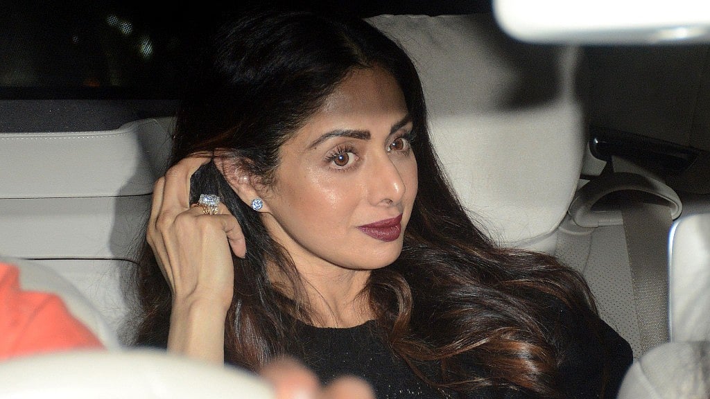 Sridevi passed away on 24 February 2018