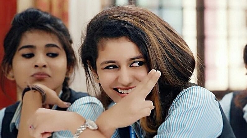 Priya Prakash Varrier in <i>Oru Adaar Love</i>. 