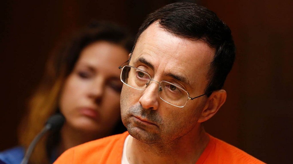 Disgraced gymnastics doctor Larry Nassar.