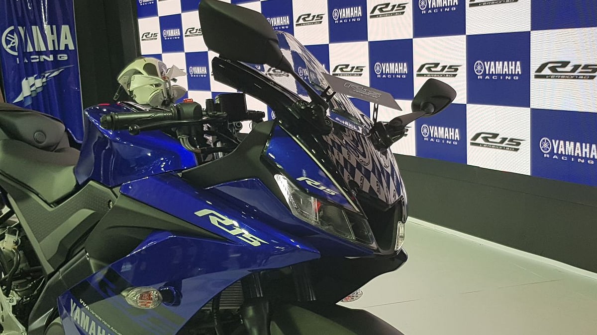 V3 of the Yamaha R15.