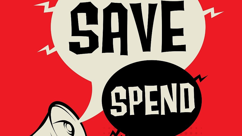 (Photo Courtesy: <a href="https://www.istockphoto.com/in/vector/megaphone-hand-with-text-save-versus-spend-gm904220480-249371105">iStock</a>)