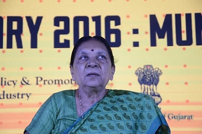 Gujarat Chief Minister Anandiben Patel. (File Photo: IANS)