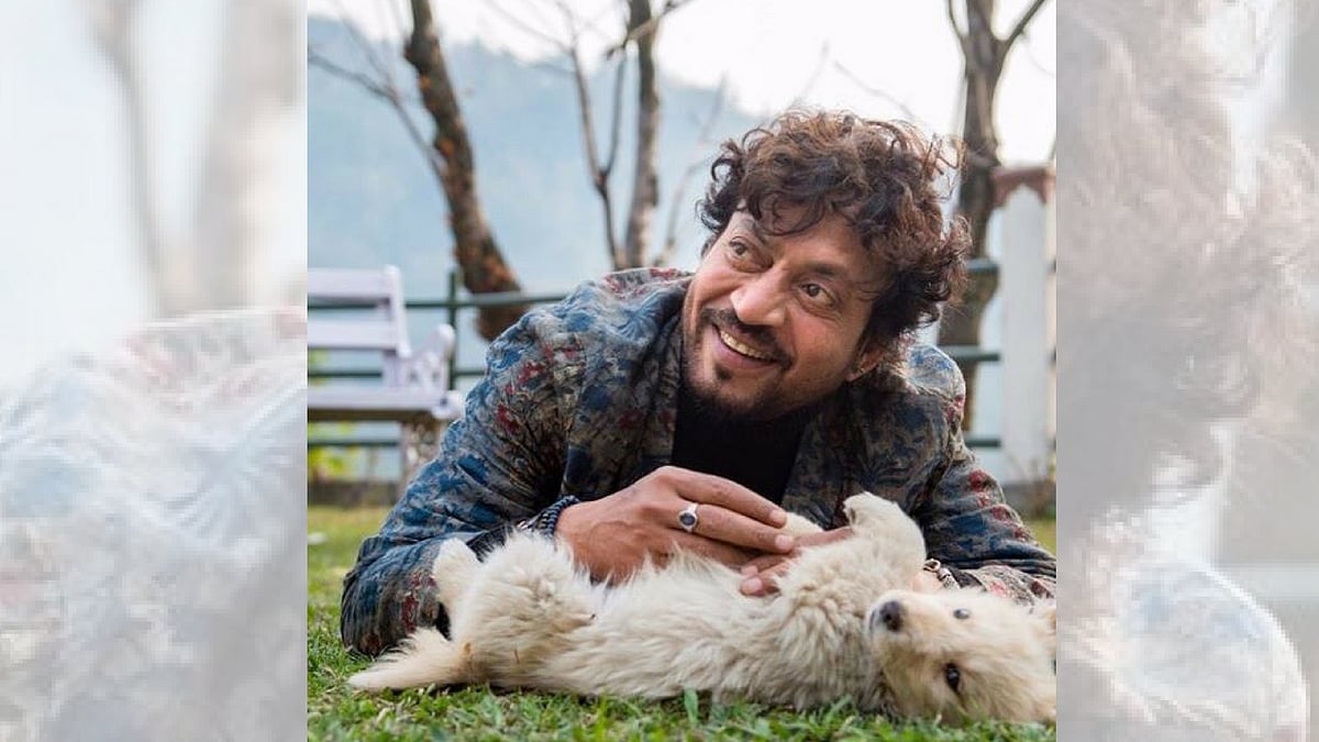 Irrfan Khan at a shoot.&nbsp;