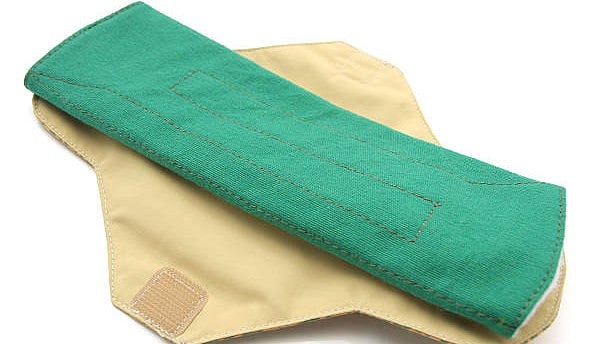 Women in an Assamese village are sewing up to 30 reusable sanitary napkins a day. 