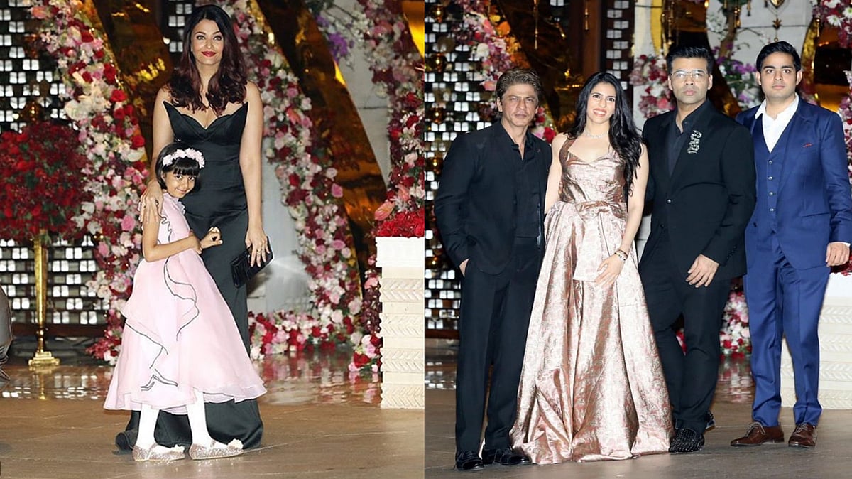Bollywood Celebs attend the engagement bash