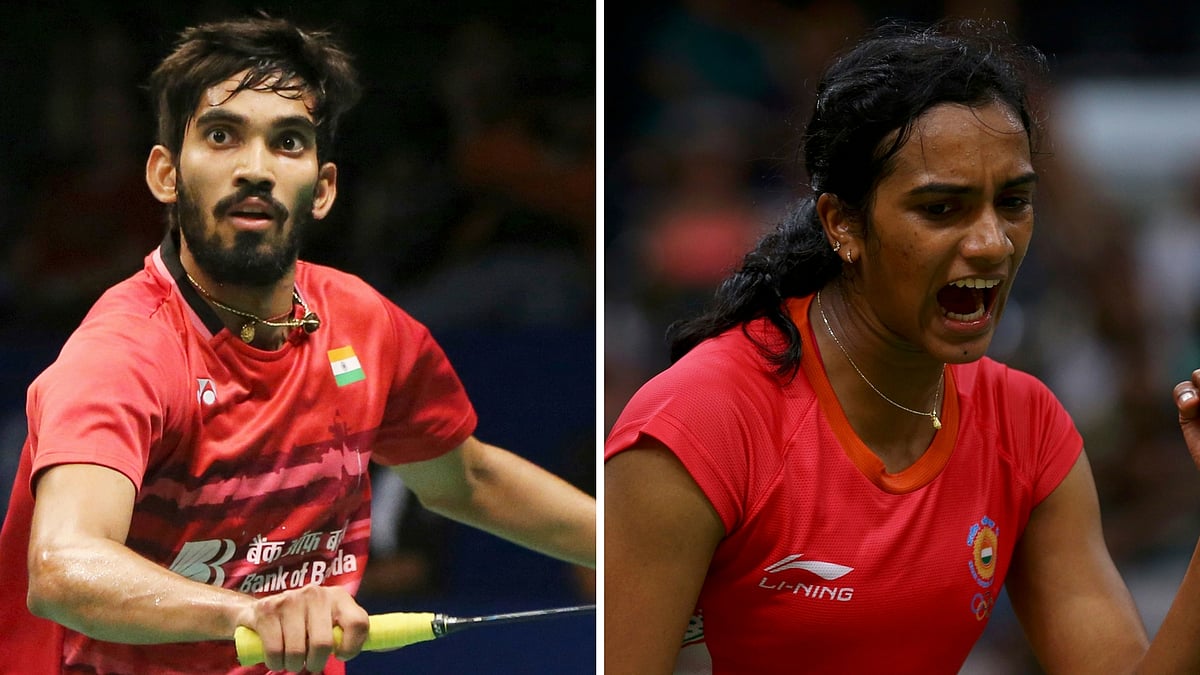 File photo of Kidambi Srikanth and PV Sindhu who lost their semi-final matches on Saturday at the Malaysia Open.