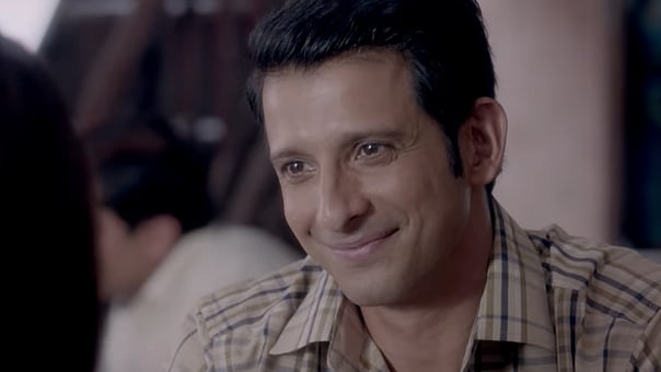 Sharman Joshi in a screengrab from the trailer of <i>3 Storeys. </i>
