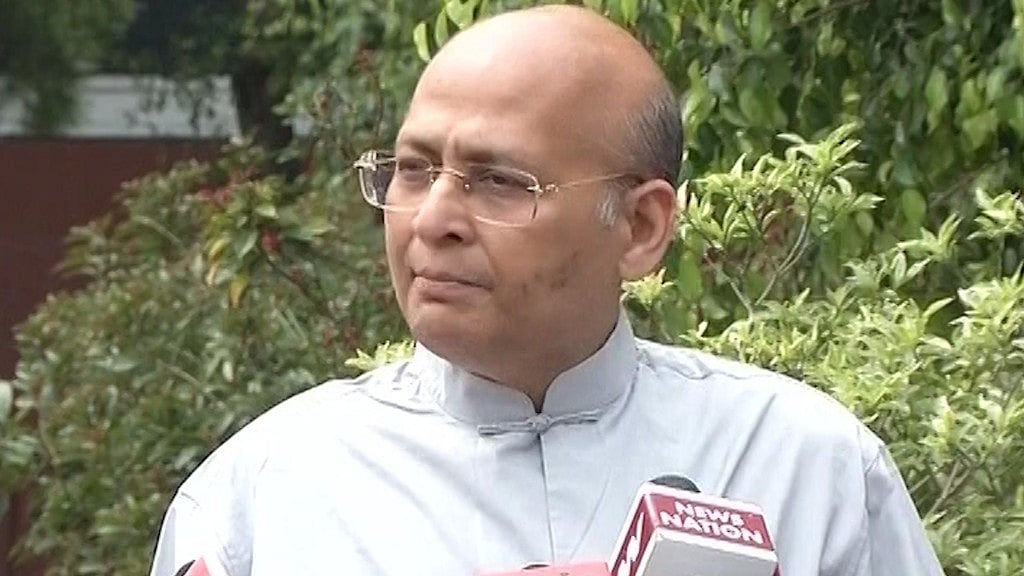 Congress Spokesperson Abhishek Manu Singhvi was elected to the Rajya Sabha from Bengal.