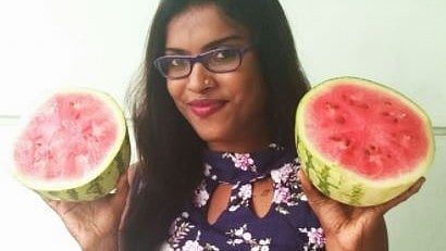 Diya also posted a photo of herself as a mark of protest.