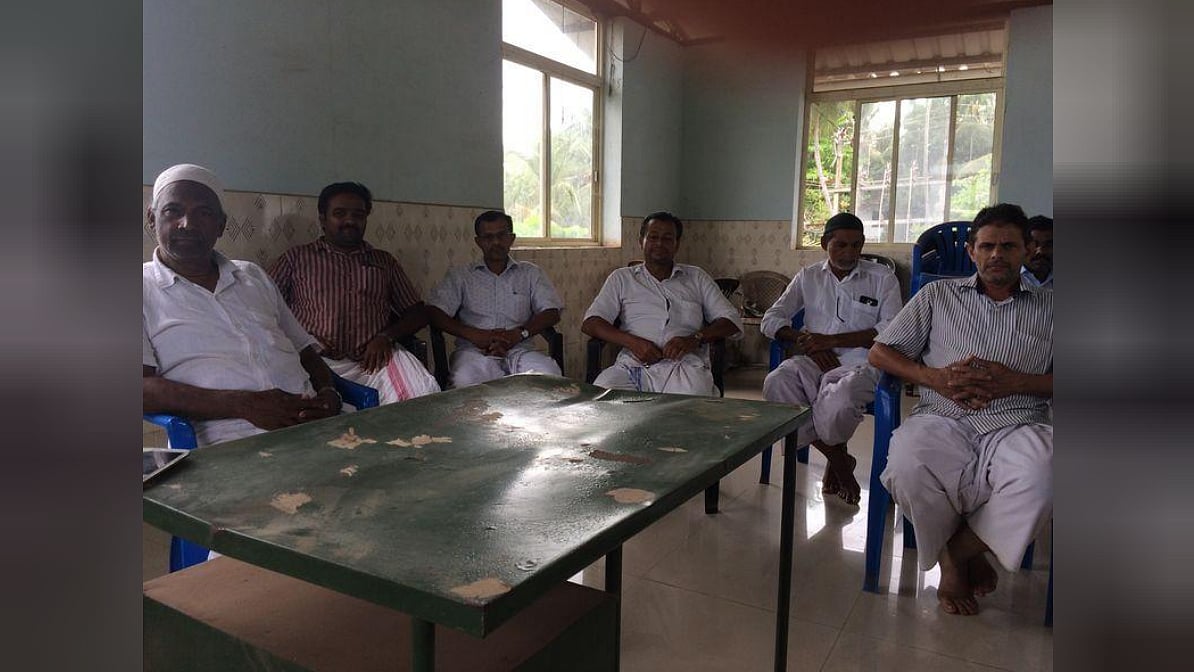 Indian migrants who have returned from Gulf countries.&nbsp;