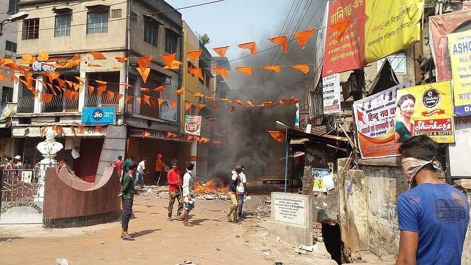 Clashes had broken out in the Raniganj area of Asansol as a Ram Navami procession was going through the area. Photo used for representation.