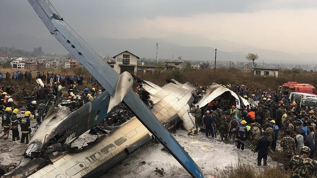 A passenger plane of the US-Bangla Airlines crashed in Kathmandu, Nepal on 12 March. 