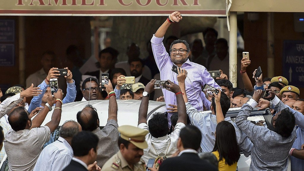 Karti Chidambaram.
