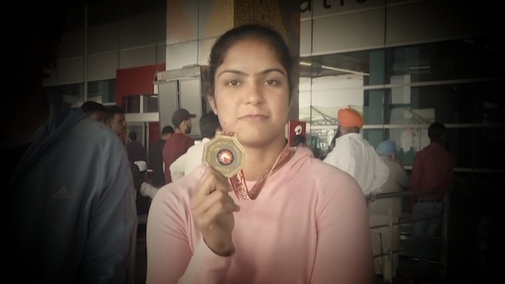 Navjot produced a thoroughly dominating performance in the final bout to outclass Japan’s Miya Imai 9-1.