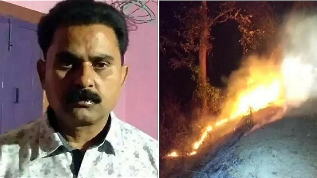 Naveen Nischal was returning home after covering the Ram Navami procession with Vijay Singh when they were hit by a speeding SUV.
