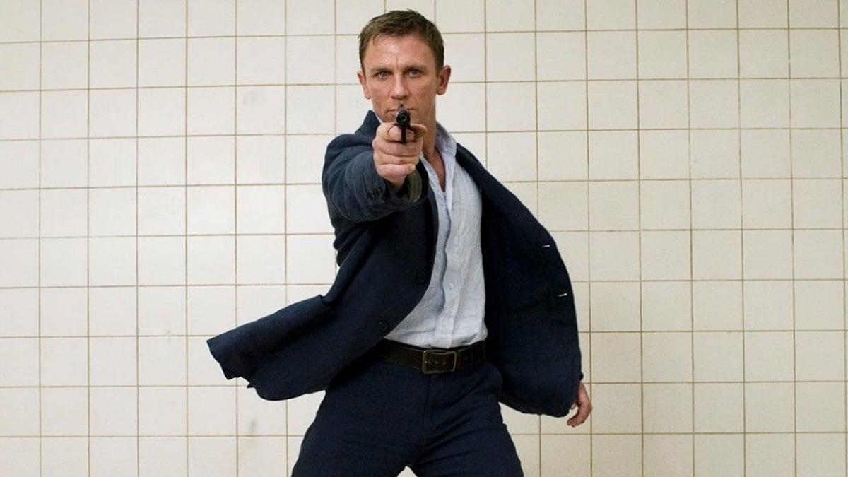 Daniel Craig as James Bond. 