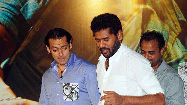 Salman Khan and Prabhudeva come together after <i>Wanted</i>. 