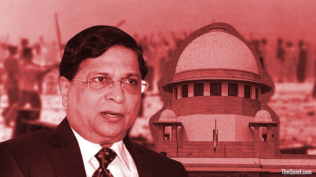 File photo of CJI Dipak Misra.