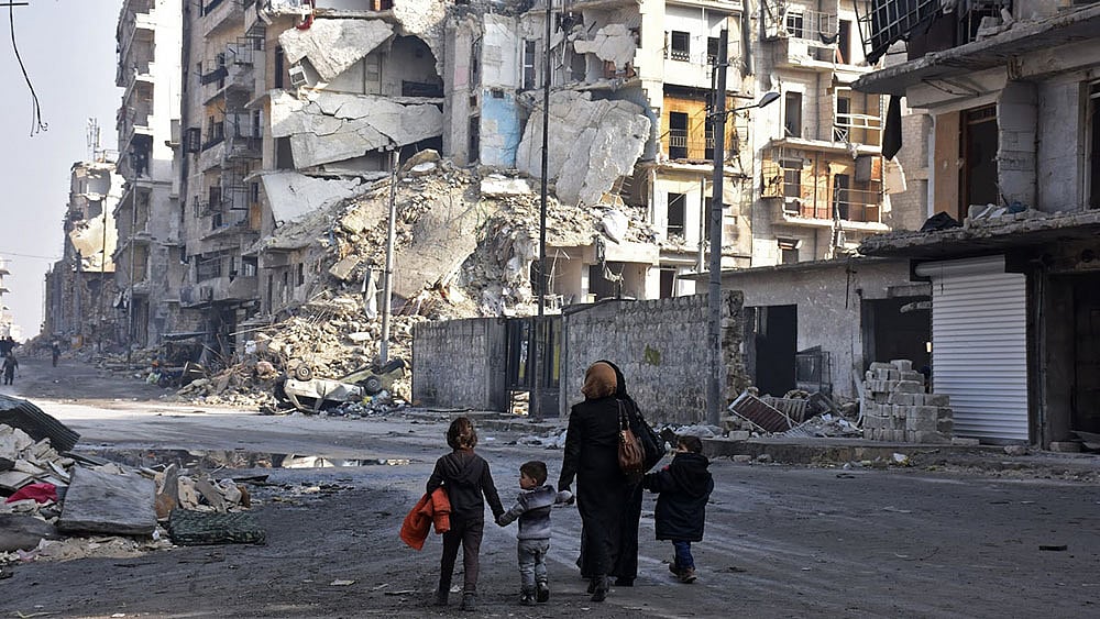 A still from the film <i>Last Men in Aleppo. </i>(Photo Courtesy: Twitter/Grasshopper Films)